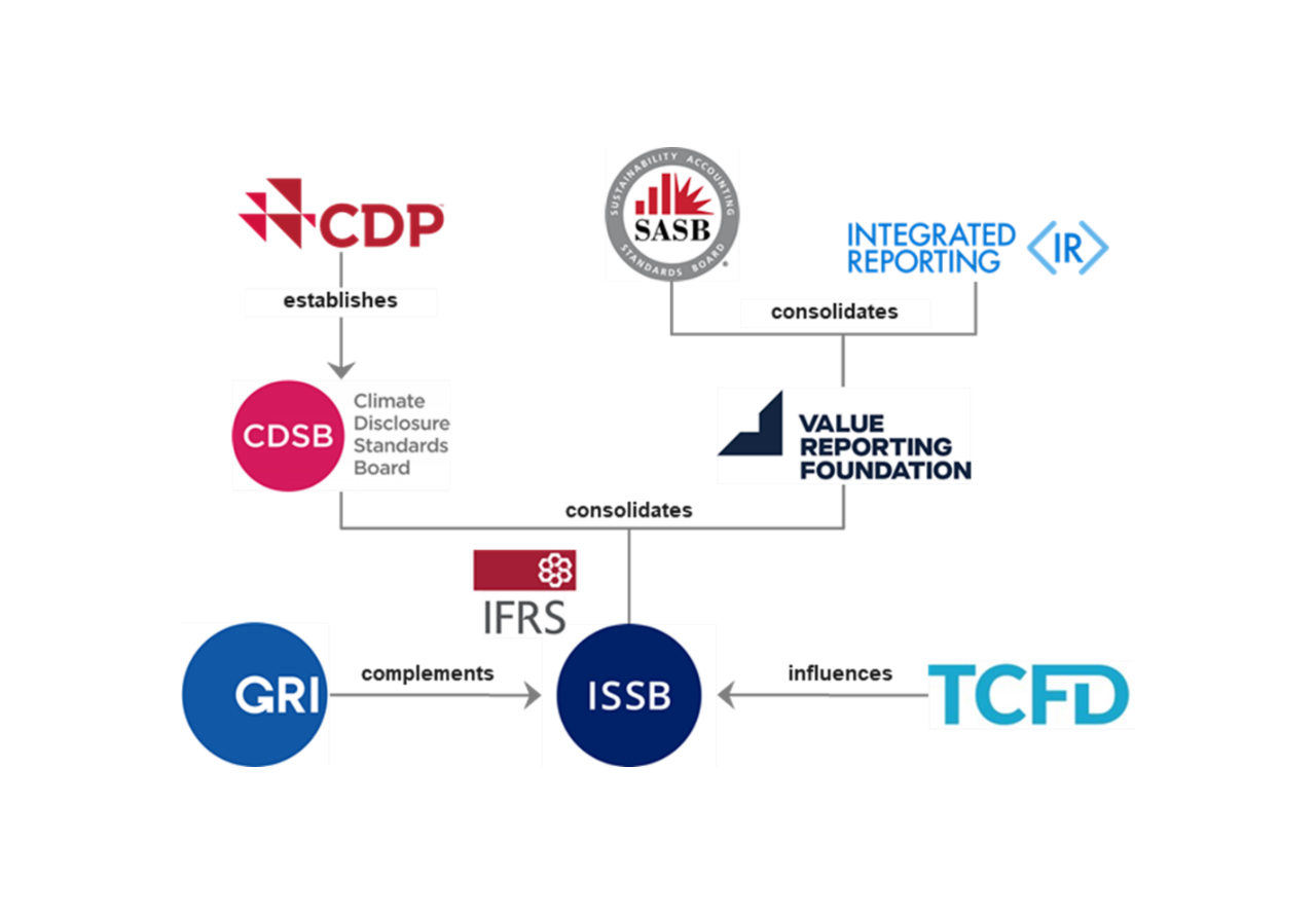 Figure 1: Convergence of Voluntary Sustainability Disclosure Standards